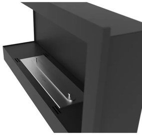 InFire - Sarok BIO kandalló 45x90 cm 3kW fekete