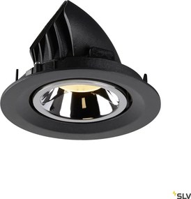 SLV NUMINOS® GIMBLE M 1005941 Beépíthető spotlámpa 1x17.5W/LED 3000K 1550LM