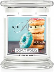 Közepes méretű Donut Worry gyertya Kringle Candle