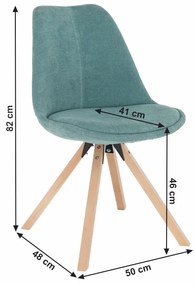 Szék, menta/bükk, SABRA