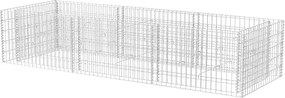 vidaXL acél gabion magaságyás 270 x 90 x 50 cm
