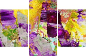 Absztrakció kép - festmény (90x60 cm)
