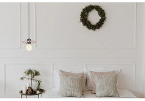 Csillár zsinóron FALCO 1xE27/60W/230V átm. 20 cm bézs