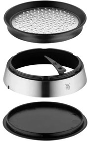 WMF - gyömbérreszelő, átmérő 9 cm, rozsdamentes acél/fekete