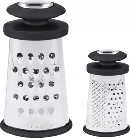 Sajtburgonya zöldség reszelő, kétoldalas, acél