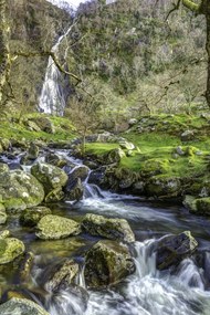 Poszter 20x30cm Aber 2 vízesés, Assaf Frank