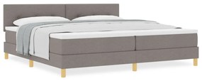 Box Spring Ágy Matraccal Többszínű 200x200 cm Szövet