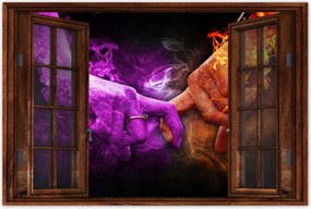 Poszterek 90x60 Szerelmes érintés