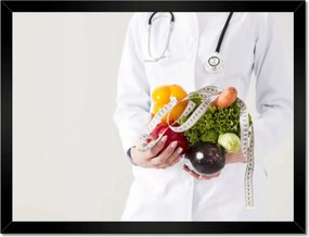 Poszterek keretben 40x30 Az egészséges élet koncepciója