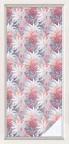Szélvédőfólia Ablak Adatvédelem Virágos levelek 50x116
