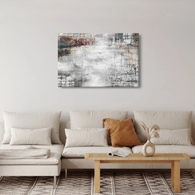 Kép - Absztrakt texturált vászon (90x60 cm)