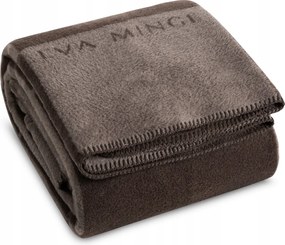 Pléd takaró ELEGANT4 Eva Minge 220x240 cm barna vastag puha meleg ágyhoz