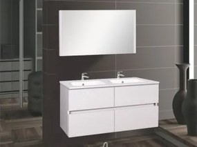 Wellis ELOIS White 120 bútor szett / bútor+mosdó+tükör /