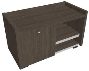 Verno mobil konténer 100 x 50 cm, bal, antracit tölgy