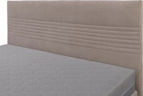 Ágy tárhellyel, 160x200, bézs, RUNOL