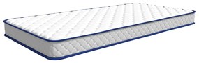 fehér memóriahabos matrac 100 x 200 x 17 cm