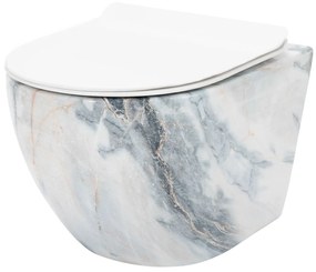 WC csésze Rea Carlos Slim Granit Shiny