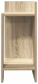 2 db sonoma tölgy kisasztal polccal 25,5 x 27 x 60 cm