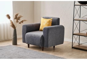 Fotel Noyalepo C (szürke + dió). 1106528