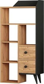 Fiókos komód hálószoba nappali bútor 80x35x77 cm fehér GW-03