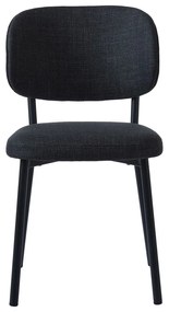 Sötétszürke étkezőszék Fowler – Unique Furniture