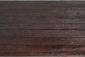 Sötétbarna teakfa komód Webster – White Label