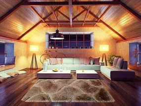 Logan barna shaggy szőnyeg 80 x 150 cm