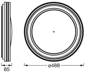 Ledvance - LED Dimmelhető mennyezeti lámpa SMART+ ORBIS LED/30W/230V Wi-Fi