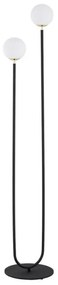 Argon 7073 - Állólámpa FERRONE 2xE14/7W/230V fekete/fehér/arany