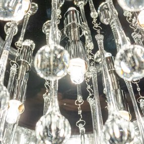 Brilagi - LED kristály mennyezeti lámpa JEWEL 5xG9/42W/230V