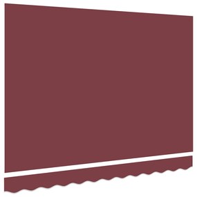 Napellenző Csere Anyag 3.5x2 m Keret Burgundi