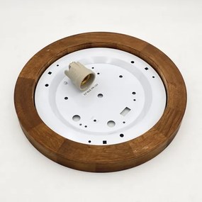 Brilagi - LED Mennyezeti lámpa BELLADONNA 1xE27/15W/230V átm. 30 cm fehér/tölgy cseresznye