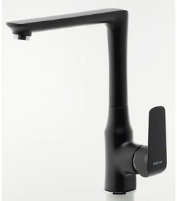 Novaservis - NOBLESS TINA fekete mosogató csaptelep