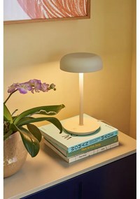 Krémszínű LED dimmelhető asztali lámpa (magasság 37 cm) Velo – Hübsch