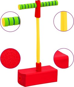 vidaXL gyermek ugrálóbot 50 cm