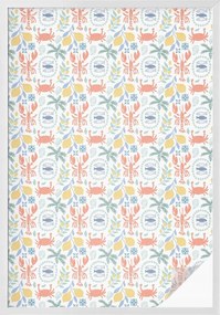 Furnérfólia Adatvédelem Szélvédőkhöz és Ablakokhoz Tengeri motívumok 100x146