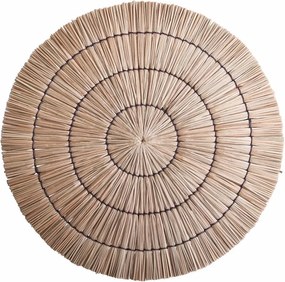 YUKI tengerifű étkezési alátét, natúr Ø 38cm