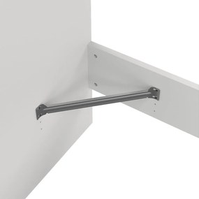 Fehér egyszemélyes ágy 90x190 cm Naia – Tvilum