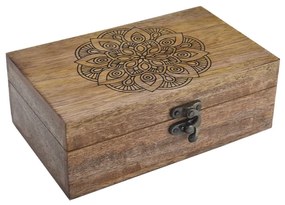 InDecor Mangófa doboz Mandala, 23 x 15 x 8,5 cm, M