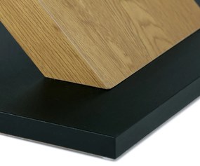 Étkezőasztal X 160 x 90 cm, tölgyfa