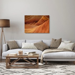Kép - Vörös homok (üvegen) (70x50 cm)