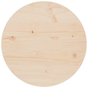 tömör fenyőfa asztallap Ø40 x 2,5 cm
