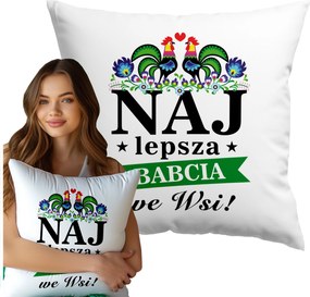 Párna A Világ Legjobb Nagymamája Ajándék Szeretett Nagymamának Nyomtatás