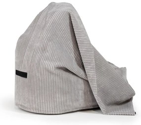 Mustársárga kordbársony gyerek babzsákfotel Cocoon 100 – SLOWDOWN