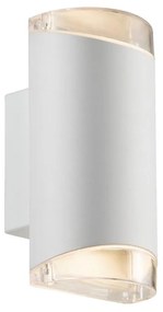 NORDLUX Arn kültéri fali lámpa, fehér, GU10, max. 2X28W, 45481001