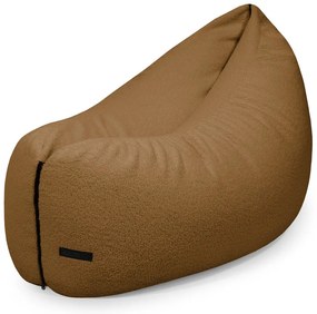 Barna buklé gyerek babzsákfotel Clip Clap 115 – SLOWDOWN