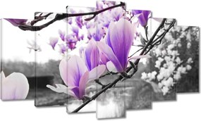 Vászonkép 140x80 Magnólia Virágok