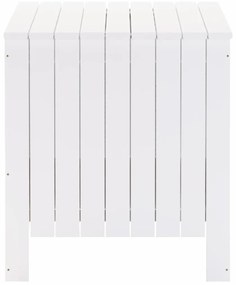 RANA fehér tömör fenyőfa tárolóláda fedéllel 80 x 49 x 54 cm