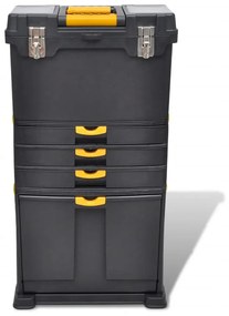 vidaXL Eszközdoboz Szerszámkocsi Hordozható