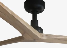 FARO 34282 -Mennyezeti ventilátor KLIM L fenyő/fekete átm. 150 cm+ távirányítás